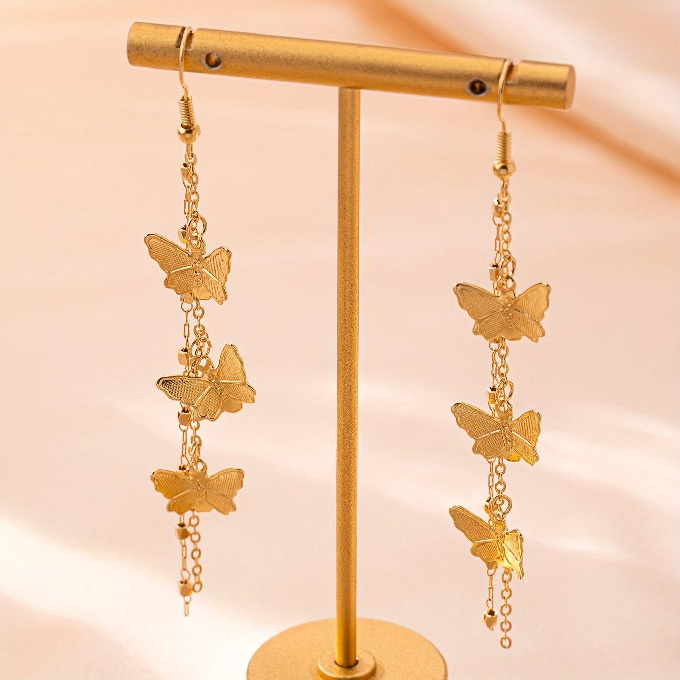 Women's Light All-Match Butterfly Tassel Earrings